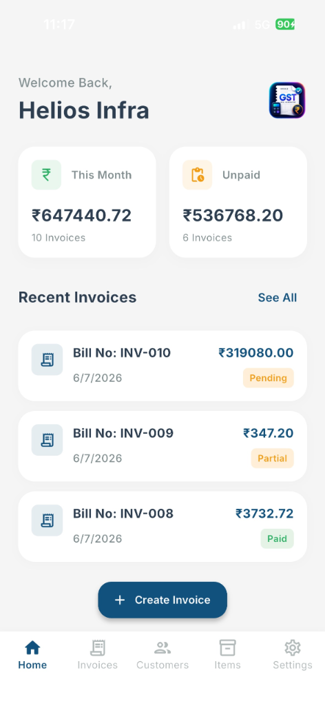 TaxNexa Dashboard